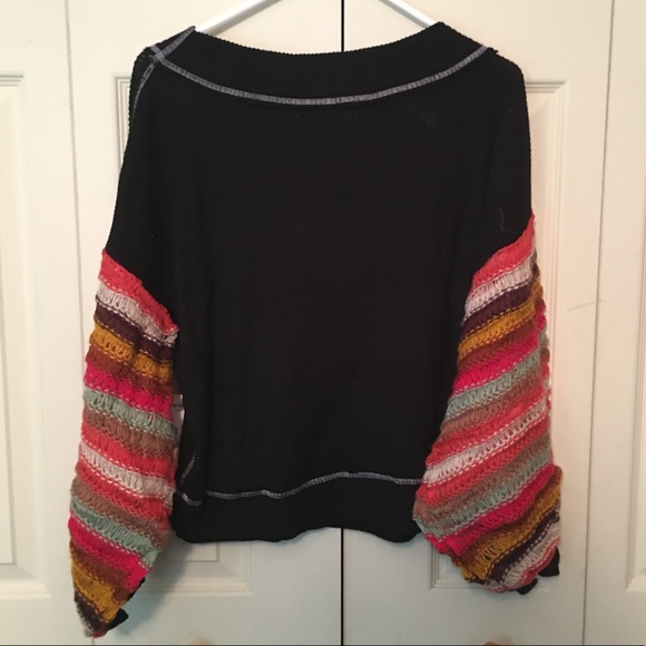 Free People XS Cha Cha Knit Sweater NWT - Picture 3 of 9